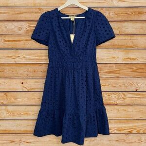 NEW WITH TAGS Navy Blue Cynthia Rowley Dress Size Small